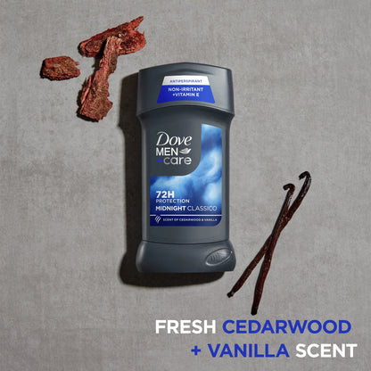 Antiperspirant Deodorant Stick for Men Midnight Classico, 2.7 Oz