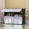 Multi-Tier Extendable Foldable Plastic Shoe Rack
