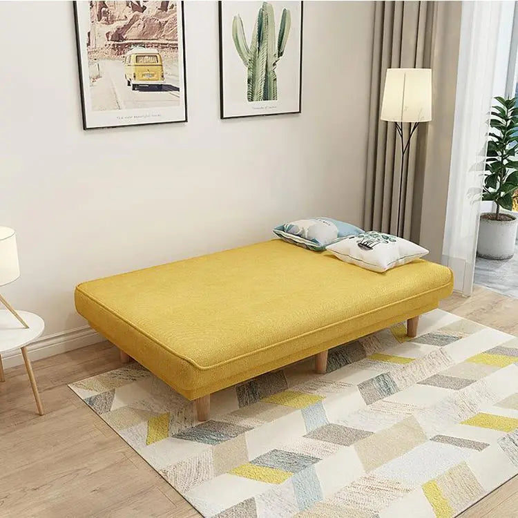 Dual-Use Modern Fabric Sofa Simple Single