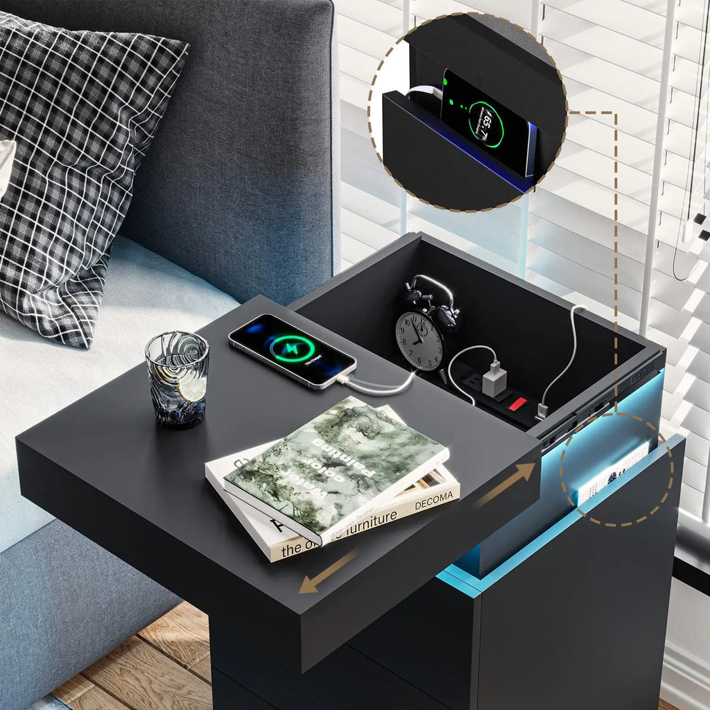 Nordic Modern Night Table LED Light
