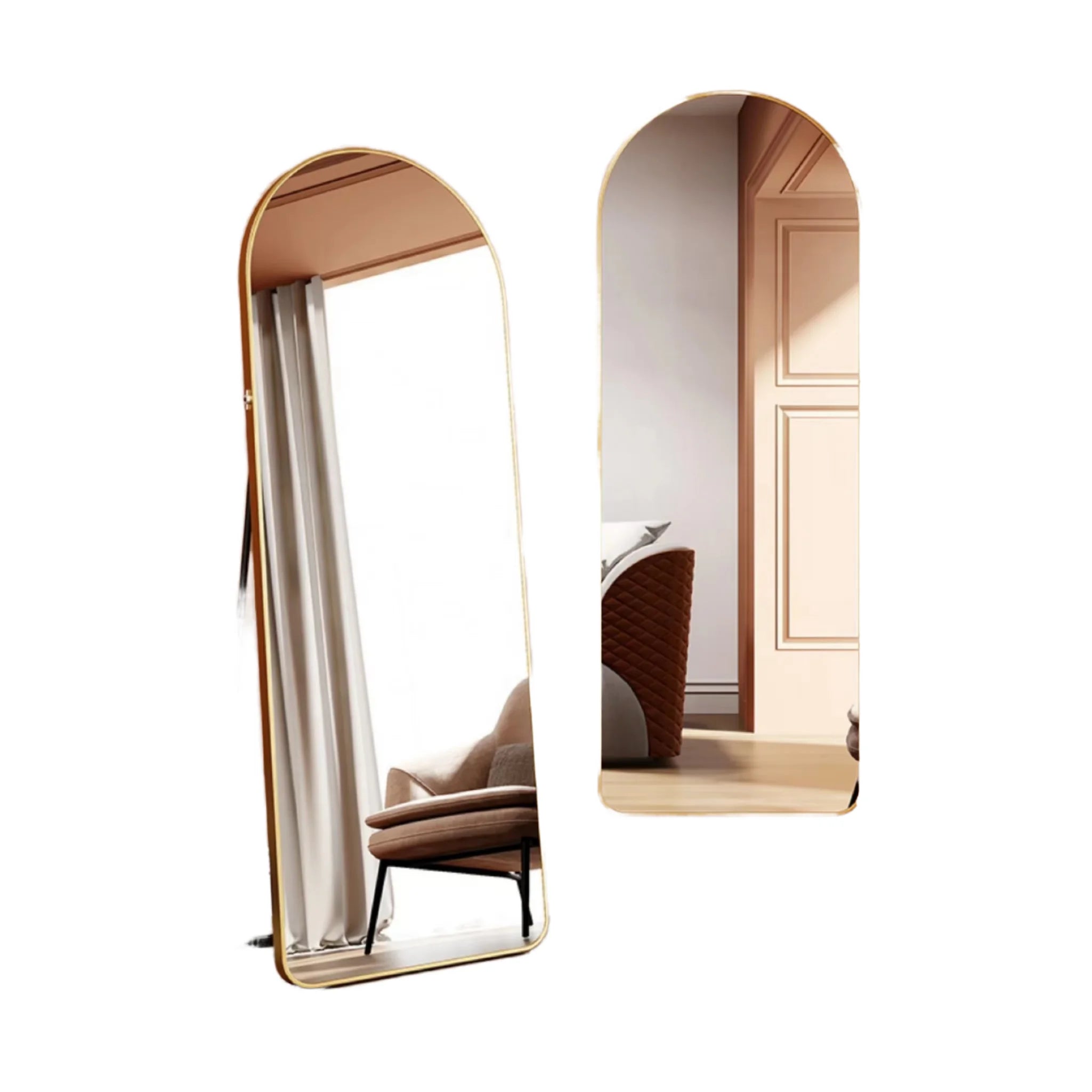 Large Full-Length Floor Mirror with 4mm Thickness