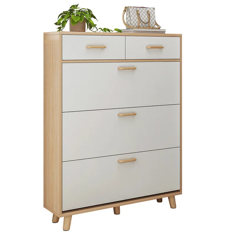 Modern Style Small Household Storage Wood Cabinet