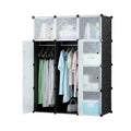 Modern Foldable Plastic DIY Multi-functional Wardrobe