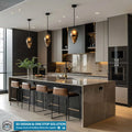 Modern Luxury Scandinavian Kitchen Furniture