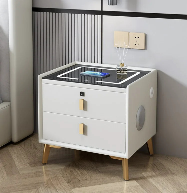 Smart Side Table Bedroom Trendy Smart Home Wireless Charging