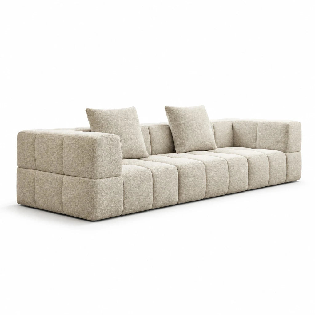 Modulaire Hoekbank Y-121 Teddy Stof 270 x 100 x 64 cm