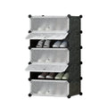 Modern Simple Convertible 5 Door Plastic Storage Cabinet