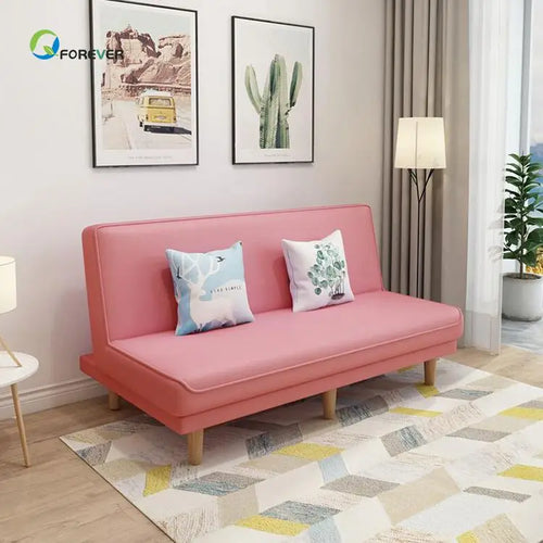 Dual-Use Modern Fabric Sofa Simple Single