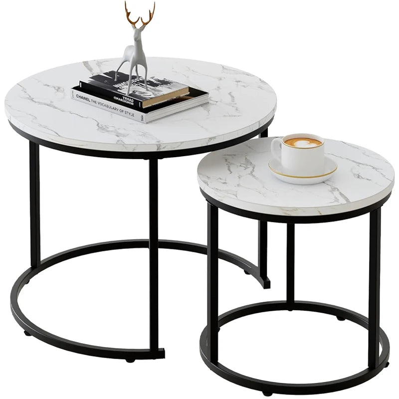 Nordic Luxury MDF Panel Coffee Table