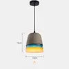Nordic Simple Restaurant Shop Cafe Cement LED Chandelier