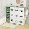 Ultra-Thin White Door Modern Multi-Layer Resin Shoe Cabinet