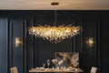 Modern Large Branch Nordic Lights Dining Room
