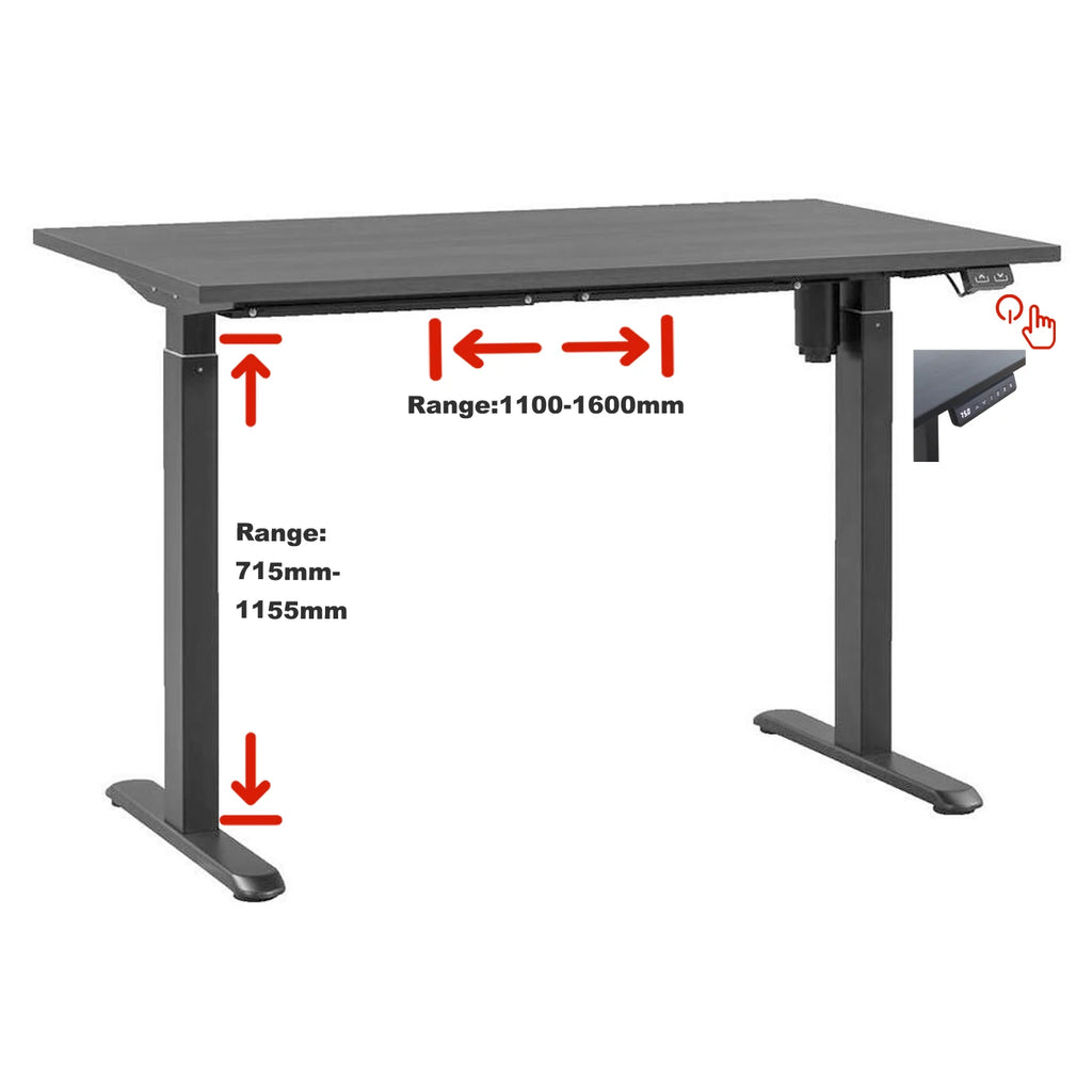 Home Office Work Computer Dual Legs