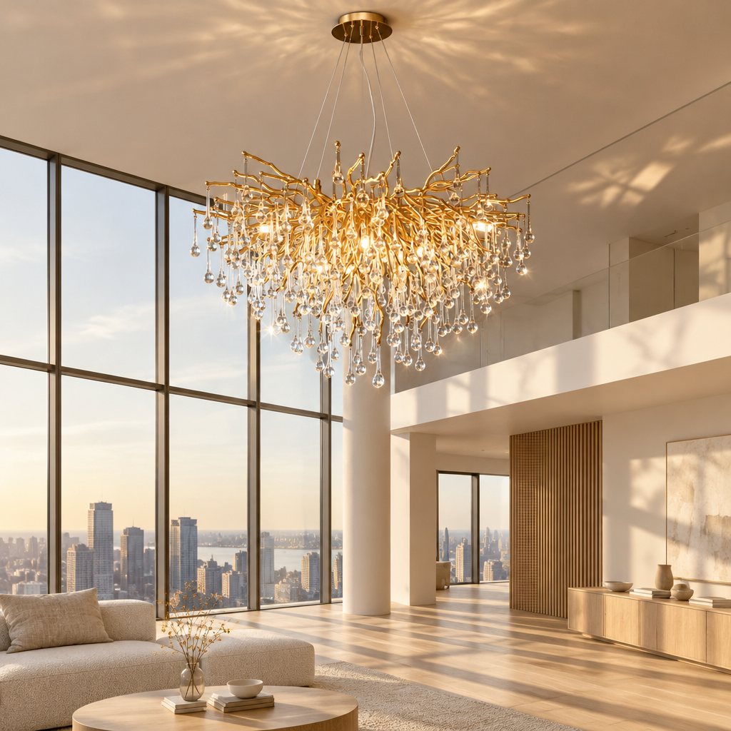 Large Nordic-style Chandelier