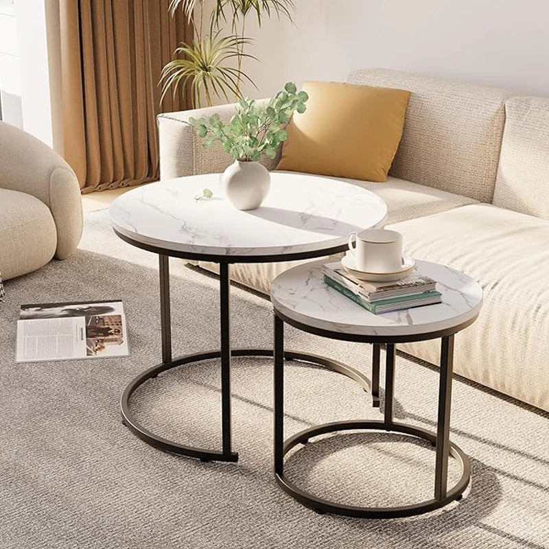 Nordic Luxury MDF Panel Coffee Table