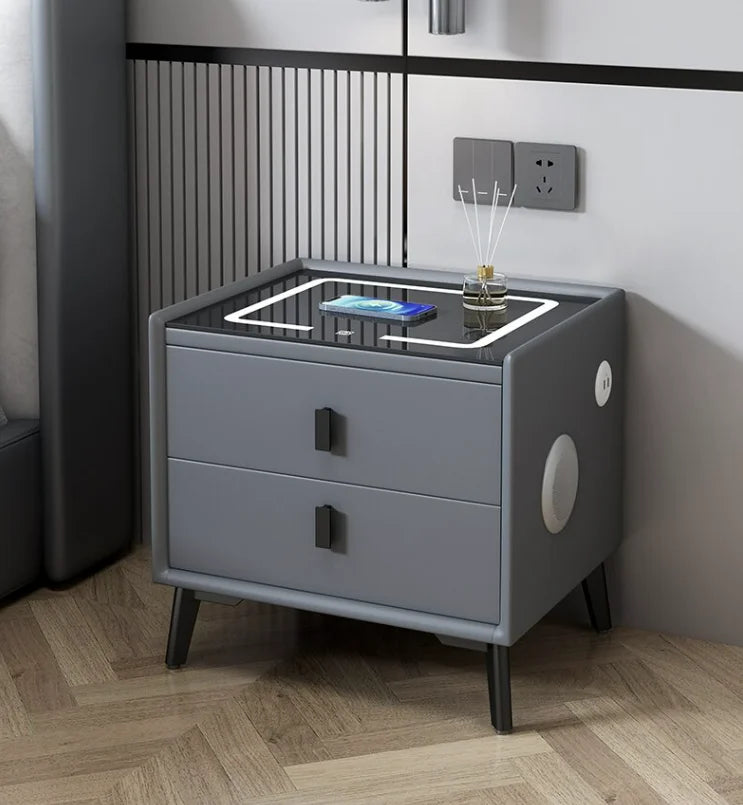 Smart Side Table Bedroom Trendy Smart Home Wireless Charging