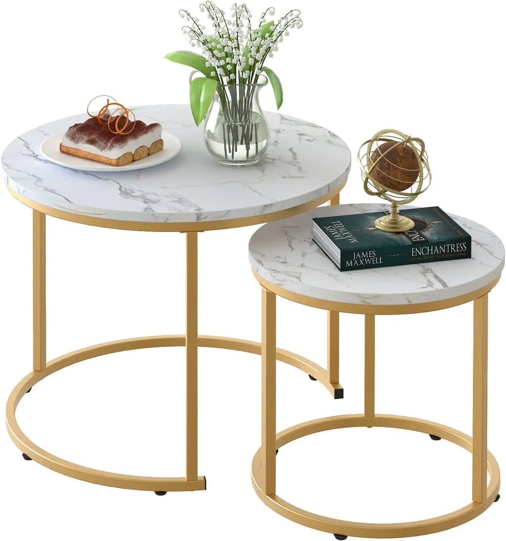 Nordic Luxury MDF Panel Coffee Table