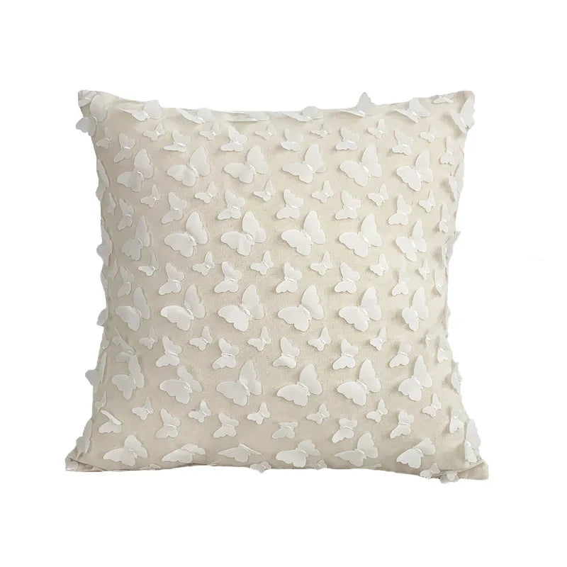 French Light Luxury 3-D Lace Embroidery Pillowcase