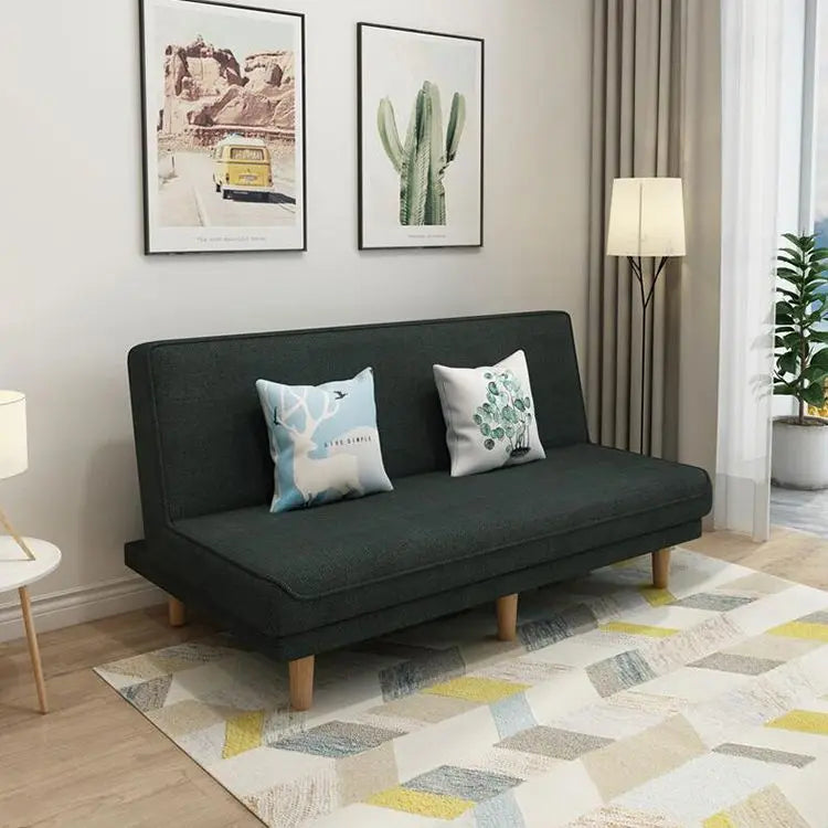Dual-Use Modern Fabric Sofa Simple Single