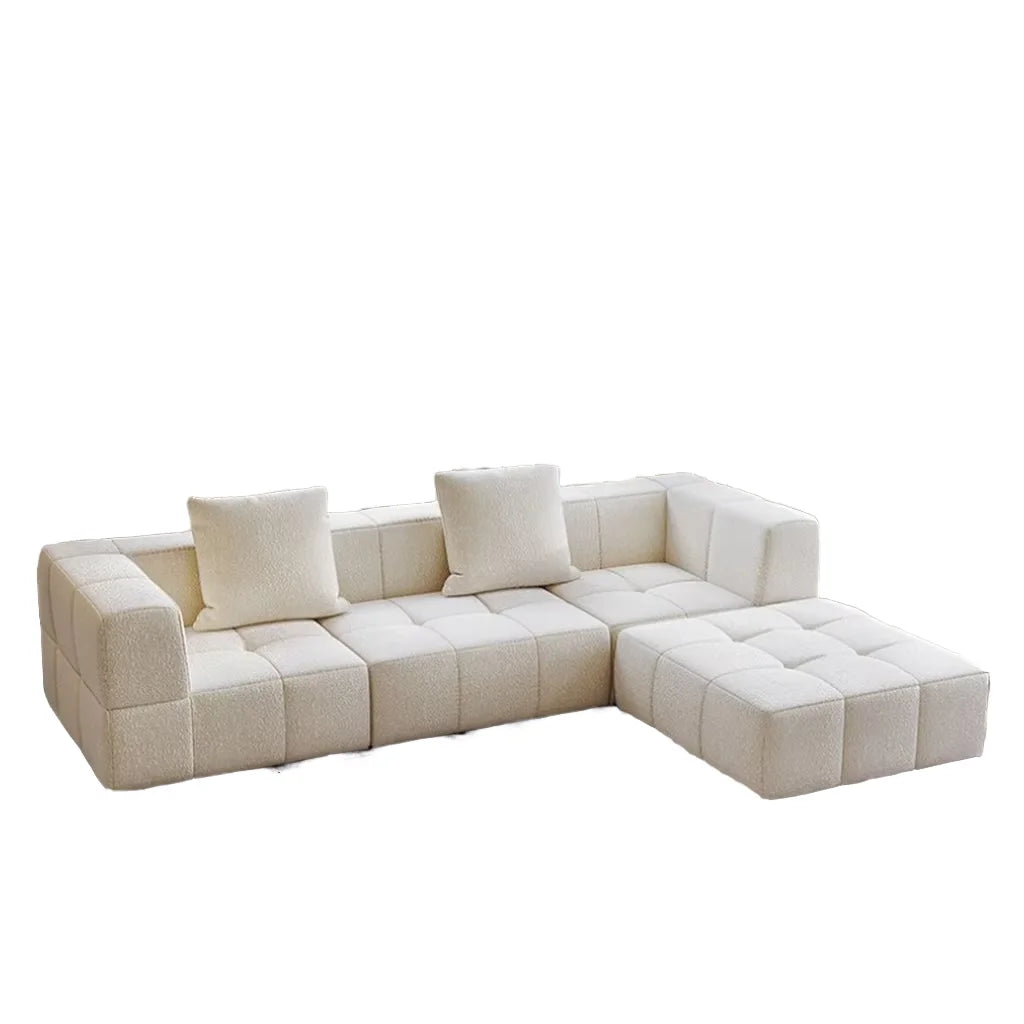 Fabric L-Shape Modular Sectional Sofa