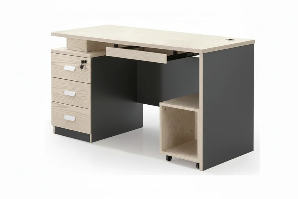 Durable 1.4m Modern Single Student/Office Desk