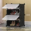 Multi-Tier Extendable Foldable Plastic Shoe Rack