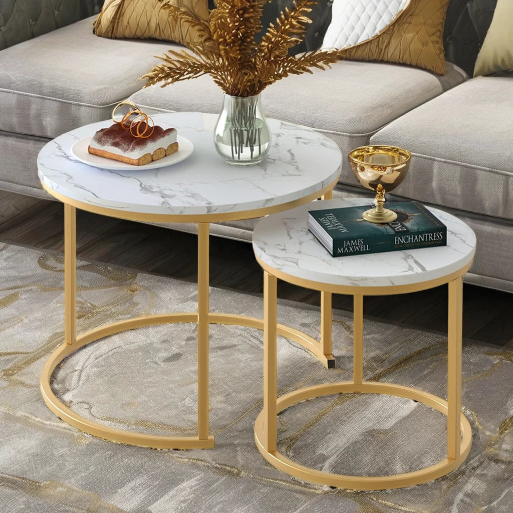 Nordic Luxury MDF Panel Coffee Table