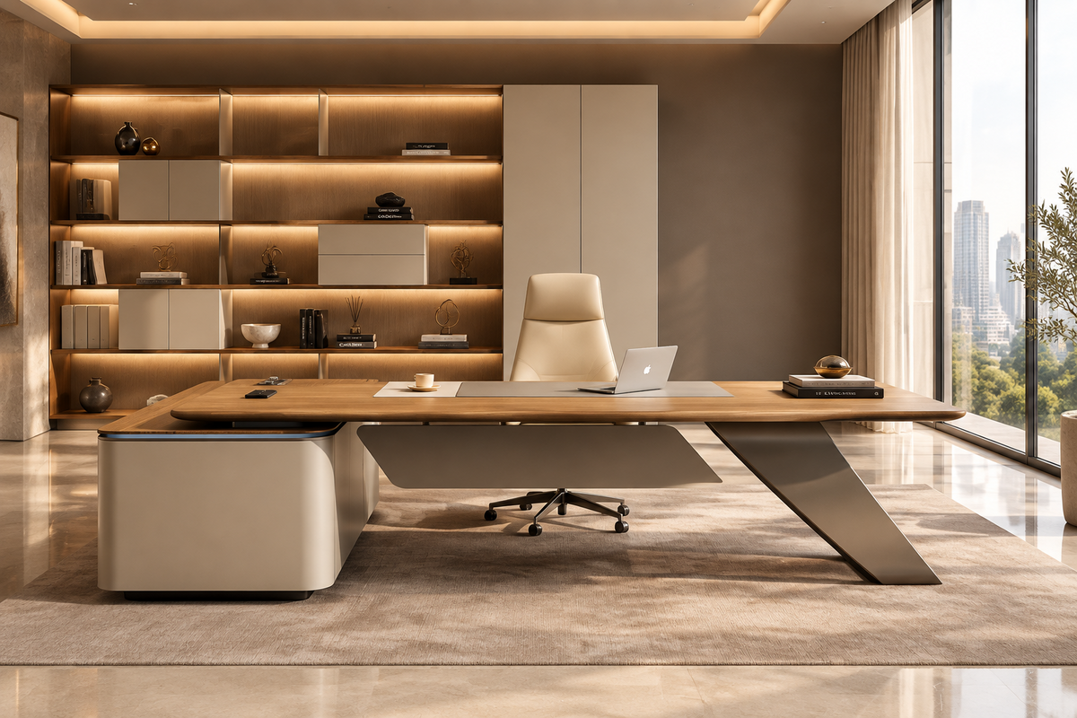 Modern Luxury Executive Desk