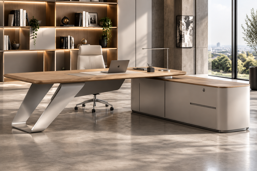 Modern Luxury Executive Desk