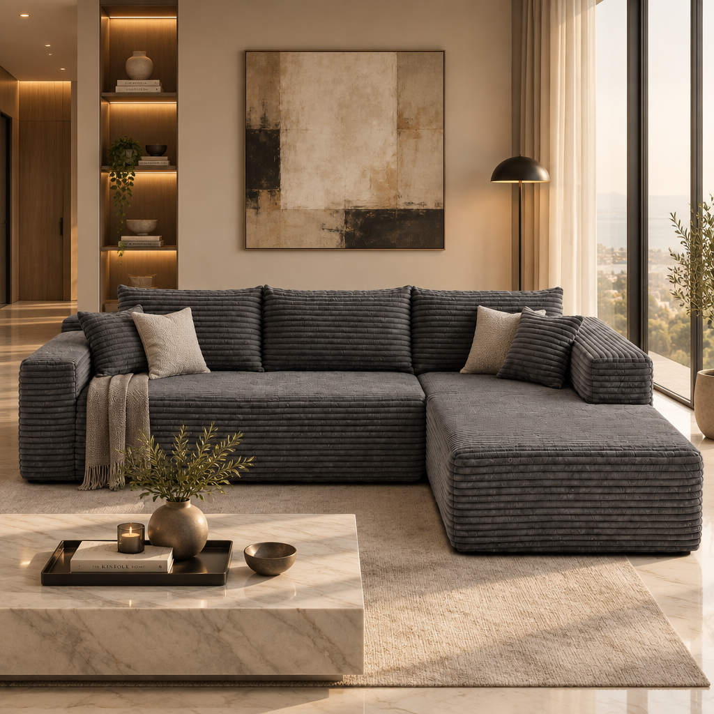 Japanese style Corner Sofa
