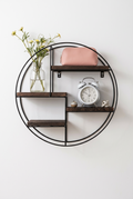 Iron & Wood Decorative Circle