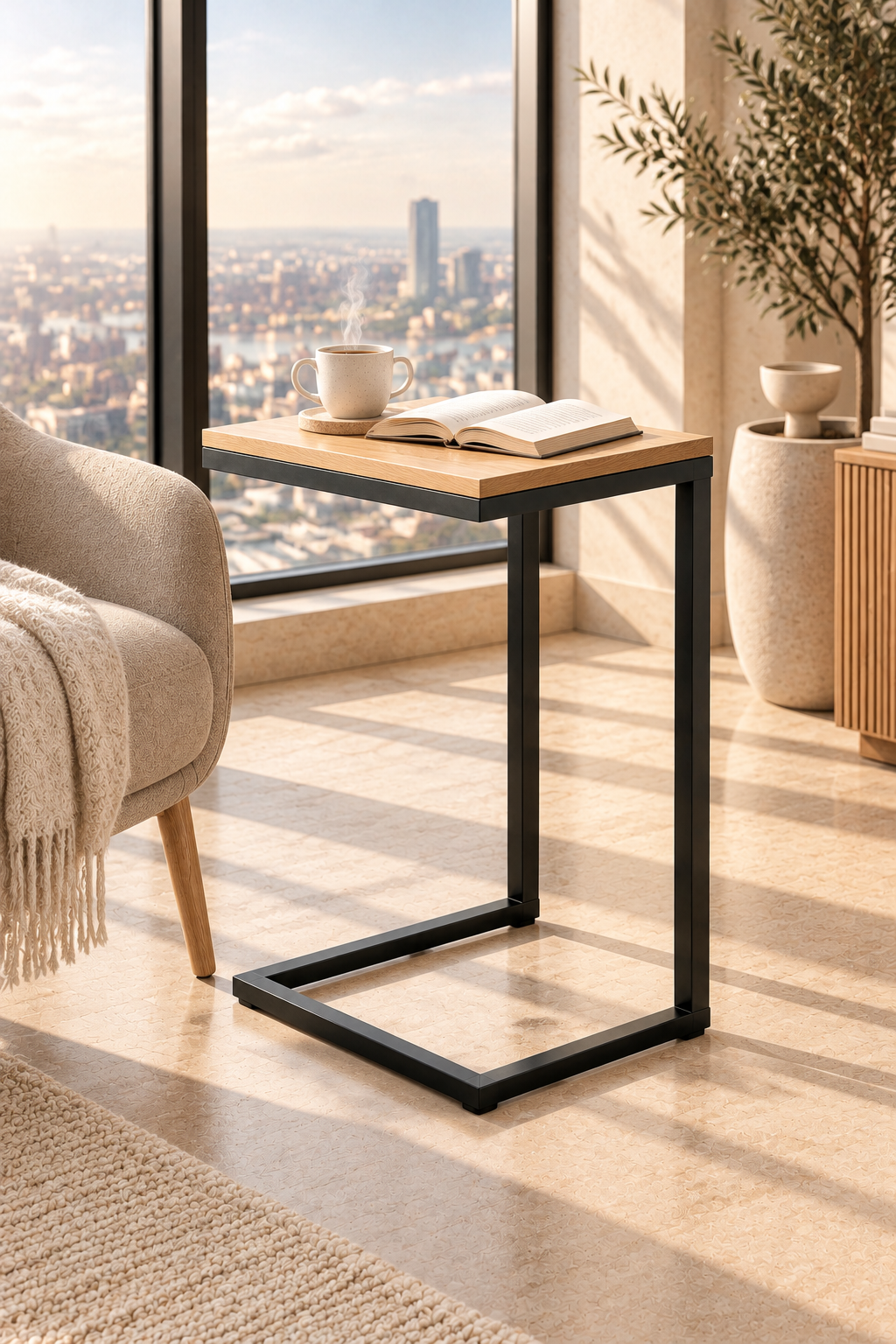 Eco-Friendly Wooden Work Table