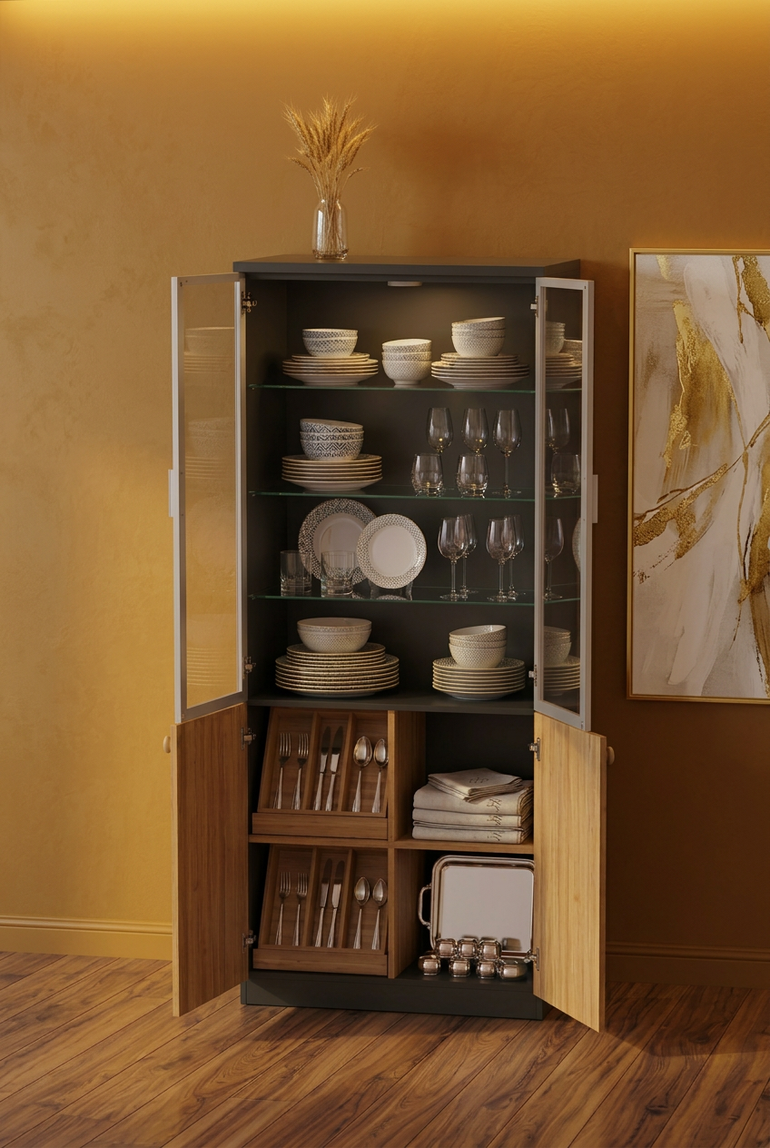 Wooden Storage Wardrobe