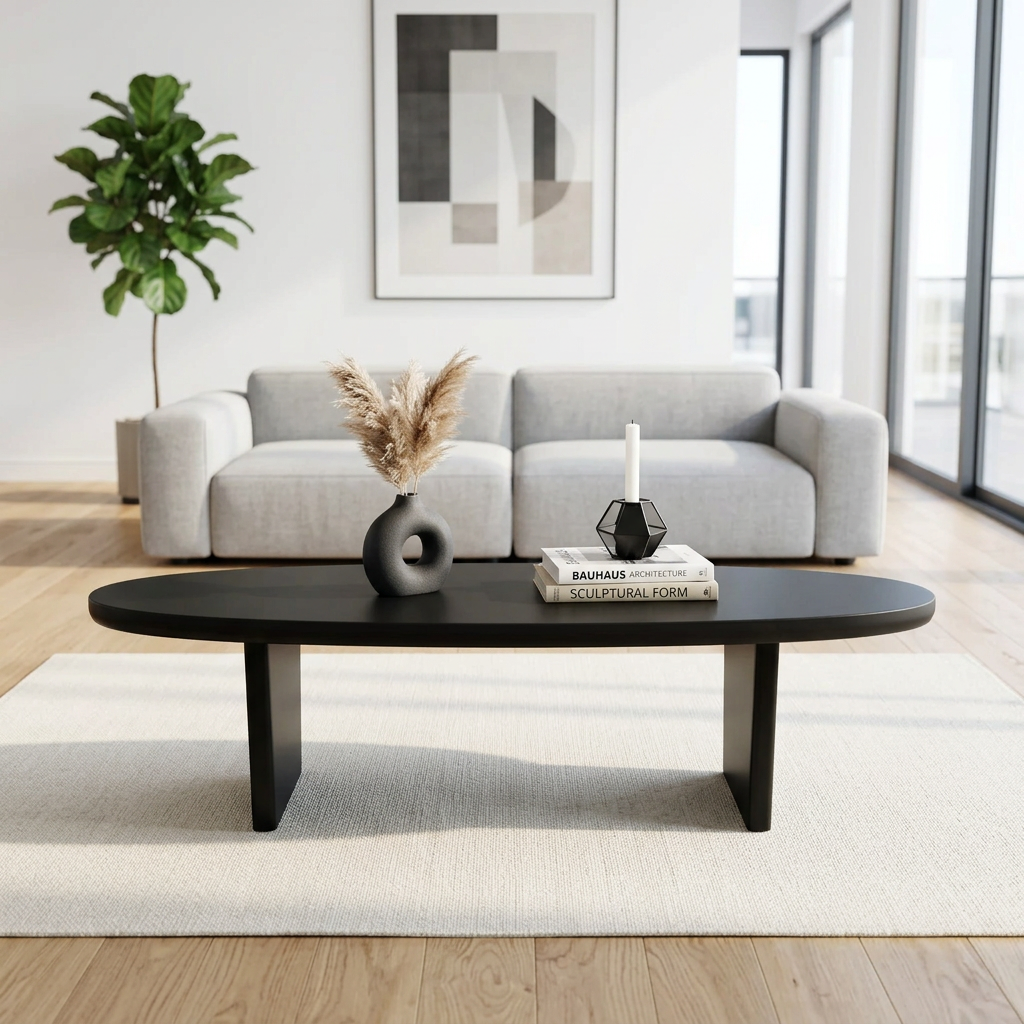Nordic Wabi-Sabi Wooden Table