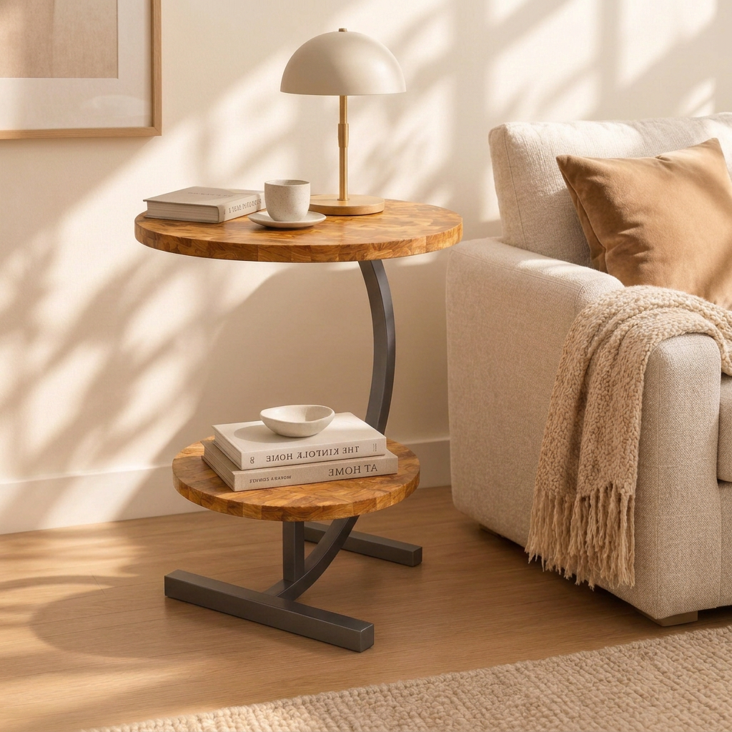 Modern Wooden Minimalistic Coffee Table