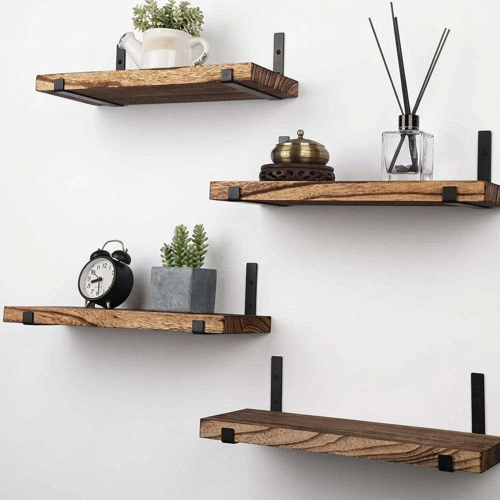 Wall-Hanging Decoration Planks 4-Set