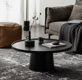Nordic Wabi-Sabi Salon Wooden Table